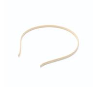 DTrendz - Blonde Satin Fabric Aliceband - 5mm Headband, Thin Satin Fabric Hair Band for Baby, Headband Satin Ribbon Girls Hairstyle, Women Hair Accessories, Fashion Hairbands