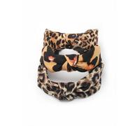 DTrendz - Pack of 3 Animal Print Knotted Aliceband - 3cm Wide, Women Leopard Pattern Hair Band, Snake Animal Print Hair Band Bohemian Knotted Headband for Girls, Women Hair Accessories