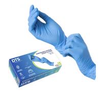 DTS PROTECT Blue Nitrile Medical Gloves - Disposab