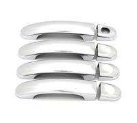 DTSGCX Decoration Chrome Door Handle Cover Trim Protection Sticker for VW for Caddy 2K 2004-2015(Style 2)