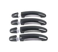 DTSGCX Decoration Chrome Door Handle Cover Trim Protection Sticker for VW for Touran 2003-2015 1st Gen(Style 1)