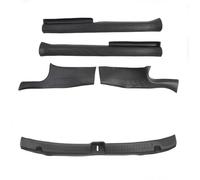 DTSGCX Floor Mats Door&Boot Sill Plate Cover For Tesla For Model Y Door Entry Guards Carpet Protector Trunk Sills TPE Trims Sides Insert(Style1)
