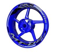 DTSGCX Sticker Kit Motorcycle Reflective Rim Stripe Tape Waterproof Decal Wheel Stickers For Y&amaha Mt 09 2020 2021 2022 2023(Style 7)