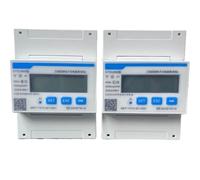 DTSU666 Mini Watt-Hour Meter Single/Three Phase Digital Display with RS485 DIN Rail for Distribution Panels(80A Modbus)