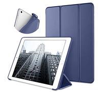 DTTO for iPad 9.7 Case 2018 iPad 6th Generation Case / 2017 iPad 5th Generation Case, Slim Fit Lightweight Smart Cover with Soft TPU Back Case for iPad 9.7 2018/2017 [Auto Sleep/Wake] - Navy Blue