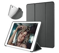 DTTO for iPad 6th Generation Case 9.7 Inch 2018, Smart Slim Lightweight Stand with Soft TPU Back Cover for iPad 5th Generation 9.7" 2017, Auto Sleep/Wake, Dark Grey