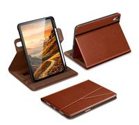 DTTO for iPad A16 Case, for iPad 11th/10th Gen Case (2025/2022), Brown