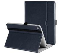 DTTO for iPad Mini 1 2 3 Case, Premium Leather Folio Stand Cover Case with Multi-Angle Viewing and Auto Wake-Sleep Function, Front Pocket for iPad Mini 1/Mini 2/Mini 3 - Blue