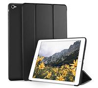 DTTO iPad Air2 Case, Trifold Smart Cover Stand with Flexible for Apple iPad Air2, 9.7-inch [Auto Sleep/Wake], Black