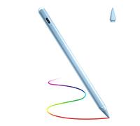DTTO Stylus Pen for iPad, Active Pencil for (2018-2022) Apple iPad Mini 6/5th Gen, iPad 9/8/7/6th Gen, Pro 11/12.9 Inch, iPad Air 5th/4th/3rd Gen for Drawing/Writing with Palm Rejection, Light Blue