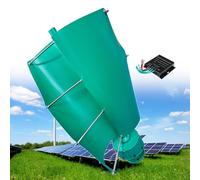 DTUcacochymic 12000W Vertical Wind Power Turbine Generator Kit,12V/24V/48V Portable Maglev with Charge Controller for Boats Cabins Mobile Homes,A-48V