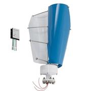DTUcacochymic Low Noise 3500W Vertical Axis Maglev Plant Generator, 12V 24V 48V Free Energy Household Magnetic Levitation Wind Turbine