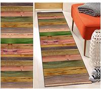 DTUQYX Rug Runner, Hallway, Kitchen, Non-slip, 50 x 120 cm, Polyester, Washable and Durable, Bedroom Pattern Carpet, for Living Room, Office, Dining Room, Adjustable Carpet Runner, Sold by the Metre