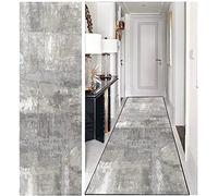 DTUQYX Runner Long Hallway Non-Slip Kitchen Rug 40 x 240 cm, Polyester Washable and Durable, Bedroom Pattern Carpet, for Living Room, Office, Dining Room, Adjustable Carpet Runner, Sold by the Metre