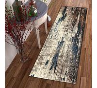 DTUQYX Runner, Long Hallway Non-Slip Rug, Kitchen, 60 x 110 cm, Polyester, Washable and Durable, Bedroom, Pattern Carpet for Living Room, Office, Dining Room, Adjustable, Carpet Runner, Sold by the