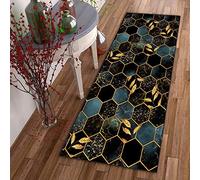 DTUQYX Runner Long Non-Slip Hallway Rug Kitchen 80 x 500 cm, Polyester Washable and Durable, Bedroom Pattern Carpet, for Living Room, Office, Dining Room, Adjustable Carpet Runner, Sold by the Metre