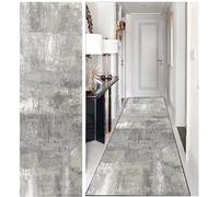 DTUQYX Runner Long Non-Slip Hallway Rug Kitchen 80 x 500 cm, Polyester Washable and Durable, Bedroom Pattern Carpet, for Living Room, Office, Dining Room, Adjustable Carpet Runner, Sold by the Metre