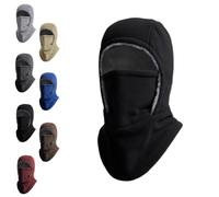 DTVKTZ Winter Warmth 2-in-1 Hat Face Mask, Unisex Windproof & Warm Balaclava, for Outdoor Activities Brave The Cold (Black)