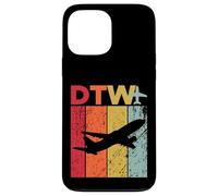 DTW detroit Metropolitan Airport Case for iPhone 13 Pro Max