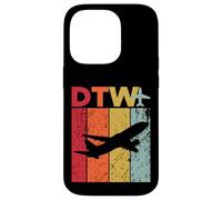 DTW detroit Metropolitan Airport Case for iPhone 14 Pro