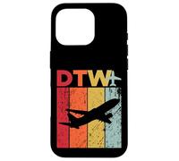 DTW detroit Metropolitan Airport Case for iPhone 16 Pro
