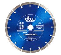DTW Plus Universal Diamond Blade - General Purpose Blade For Light Concrete, Concrete Block, Brick, Medium Sandstone & More