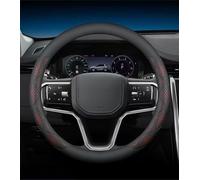 DTWANGYMXF Steering Wheel Cover for VW Tiguan Mk3 2024-2026 | Breathable PU Leather with Anti Slip Inner Rubber Ring Ensures Superior Grip and Ultimate Driving Comfort in All Seasons