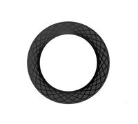 DTYBJN Automobile Accessories 2PC Magnetic Metal Plate Ring for Wireless Charger Iron Sheet Sticker Magnet CellPhone Holder Rotation Phone Stand(Black)