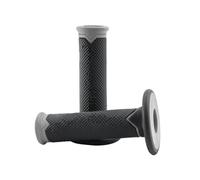 DTYBJN Motorcycle Handlebar Motorcycle Handles Grips Handlebars Pitbike MX Grip Rubber Twist GEL GP Motocross Universal Accessories Handlebar Grips(Grey)