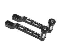 DTYBJN Recoil Moto Start 1 Pair Gear Heel Toe Shift Lever Shifter Fit for Harley FL Softail Touring Road King Electra Street Tri Glide Classic Black Starter Recoil