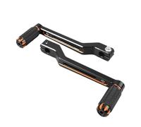 DTYBJN Recoil Moto Start Fit for Harley Street Glide FLHX 2017-2024 Heel Toe Gear Shifter Levers Road Glide Limited 114 Tri Glid Black Starter Recoil(Orange)