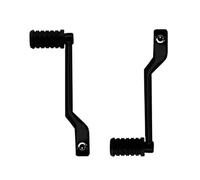 DTYBJN Recoil Moto Start Heel Toe Shifter Lever Front Rear Gear Lever Fit for Fat Boy Softail Motorcycle Motorcycle Accessories Black Starter Recoil