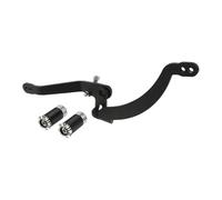 DTYBJN Recoil Moto Start Motorcycle Foot Heel Toe Adjustable Gear Shift Lever with Shifter Peg Kit Fit for Kawasaki Eliminator 500 SE ABS 2024 2025 2026 Black Starter Recoil(Style A)