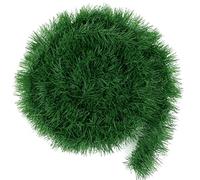 DTYDECLE 50 Feet Green Christmas Garland Decoration, Xmas Artificial Vine Soft Greenery Chunky Pine Garlands for Christmas Indoor Outdoor Decorations