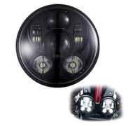 DTYPK lamp Part For Harley For Davidson Forty-Eight 2010 2011 2012 2013 2014 2015 Motorcycle Headlight Head Light Lamp Assembly(Black- Silver)