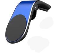 DTZAEUKE Magnetic Car Phone Holder for Alfa Romeo Junior Ibrida 2024 2025+, L Type Air Vent Clip Mobile Mount Mobile Phone Holders Smartphone Support Stand,Blue