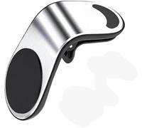 DTZAEUKE Magnetic Car Phone Holder for Audi A5 COUPE(2door)(B9) 2017-2023, L Type Air Vent Clip Mobile Mount Mobile Phone Holders Smartphone Support Stand,Silver
