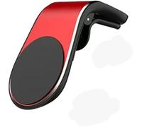 DTZAEUKE Magnetic Car Phone Holder for Audi A5 COUPE(2door)(B9) 2017-2023, L Type Air Vent Clip Mobile Mount Mobile Phone Holders Smartphone Support Stand,Red