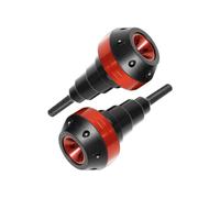 DTZAEUKE Pair Motorcycle Frame Sliders Crash Protector Aluminum Frame Protection Sliders for Ducati Monster S2 S4 S4R 400 600 750 800 900 1000 2001-2008, Optional M8 M10 Mounting Bolts,Red-M10