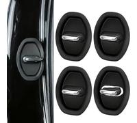 DTZHANGZE 4 Pcs Car Door Lock Damper for Ford KUGA 3 (III) 2019-2026 Silicone Noise Reduction Protection Shock Absorber Buffer Pad Trim Accessories,Black