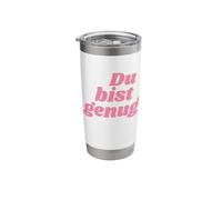 Du bist genug - Positive Affirmations Stainless Steel Insulated Tumbler