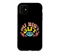 Du Bist Gut Genug German Meme Quote Case for iPhone 11