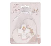 Du bist von Gott geliebt. Geschenkset zur Taufe (rosa): Geschenkset zur Taufe (rosa)