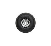 DU-BRO RC Airplane Wheels, 44.45 mm Diameter - Low Bounce RC Wheel for Airplane RC Plane Kit, with 6-Spoke Chrome Wheel Hub, RC Plane Tires for Grass and Paved Runways, Available in 8 Wheel Sizes