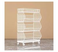 Du Metal Wire Shelving Unit on Wheels4/5 Tier Sto R for Kitchen ac Retail Display & nizatVersatile Shelving Solut for Home & Business Use