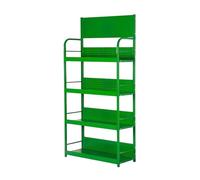 Du MultiTier Metal Display RGreen & Drink Sto Shelf nizer 25kg Per Layer Perfect for Convenience Stores & Retail Shops