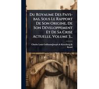 Du Royaume Des Pays-bas, Sous Le Rapport De Son Origine, De Son Développement Et De Sa Crise Actuelle, Volume 3...