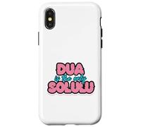 DUA IS THE ONLY SOLULU - Funny Faith Design for Muslim Case for iPhone X/XS