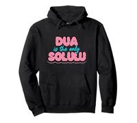 DUA IS THE ONLY SOLULU - Funny Faith Design for Muslim Pullover Hoodie