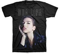 Dua Lipa Album Photo Mens T Shirt Araca Merchandise Size S Black